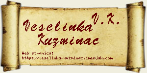Veselinka Kuzminac vizit kartica